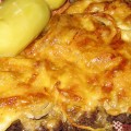 МЯСО ПОД СЫРОМ И МАЙОНЕЗОМ (СARNE BAJO EL QUESO Y LA MAYONESA)